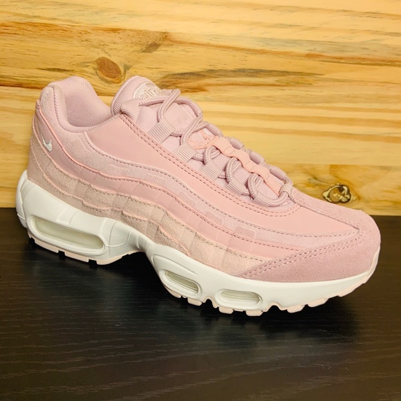 New Nike Air Max 95 Premium Light Rose Running - Picture 2 of 8